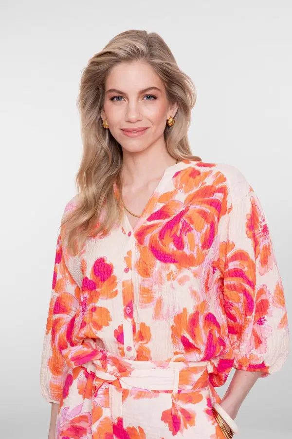 Geisha Blouse 63490-20 Roze 1