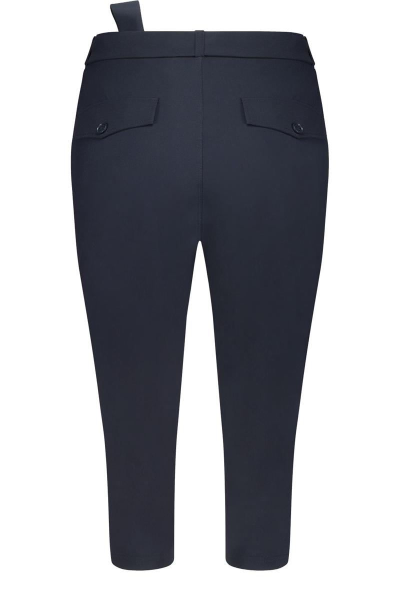 Studio Anneloes Studio Anneloes Pantalon Hanna capri trous Blauw 2