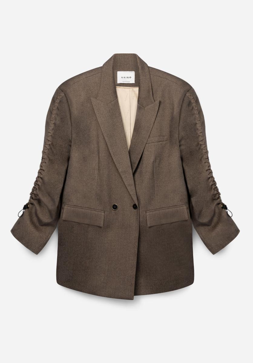 Aaiko Blazer KENDAL DOUBLE TWE Bruin 1