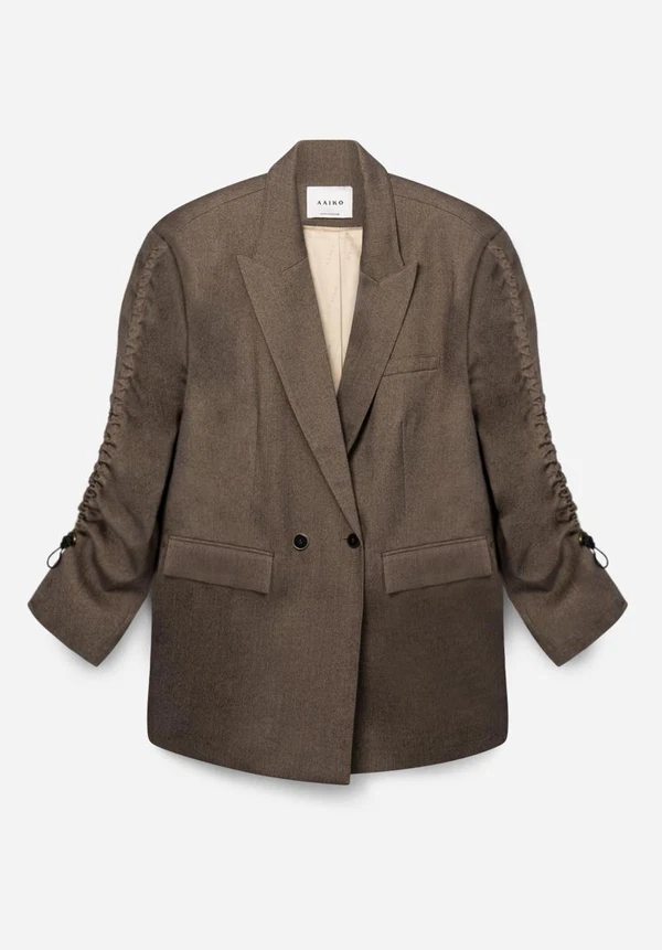 Aaiko Blazer KENDAL DOUBLE TWE Bruin 1