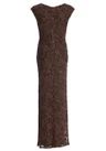 SWING Jurk 5AK15500 Bruin 4