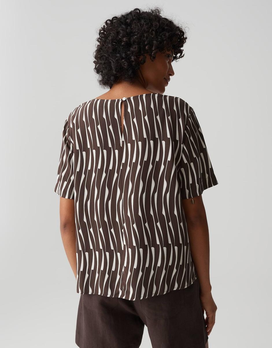 OPUS Blouse 10563414116429 Bruin 3