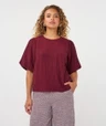 EsQualo Blouse F26.15506 Rood 1