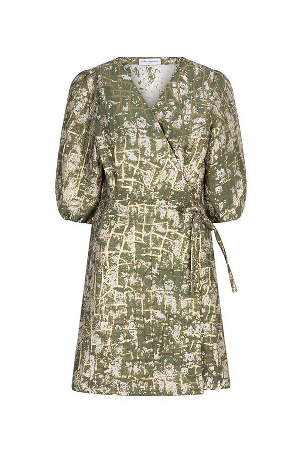 Lofty Manner Jurk QG22 - Ameline Groen 2