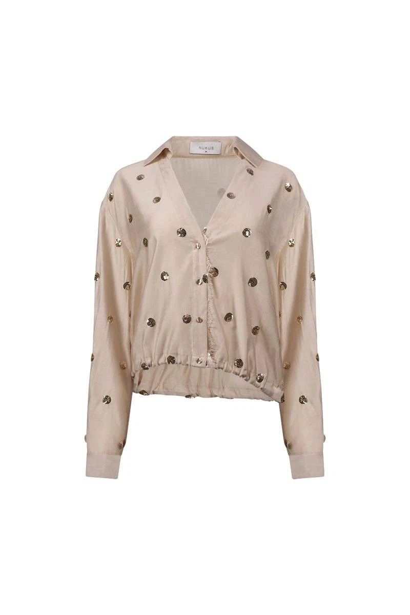 NUKUS Blouse NKF02160 Beige 1