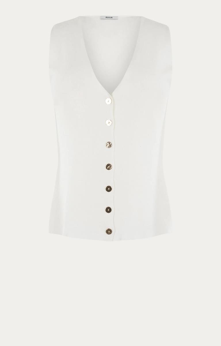 Anna Gilet 34a11-02211 Off-White 2