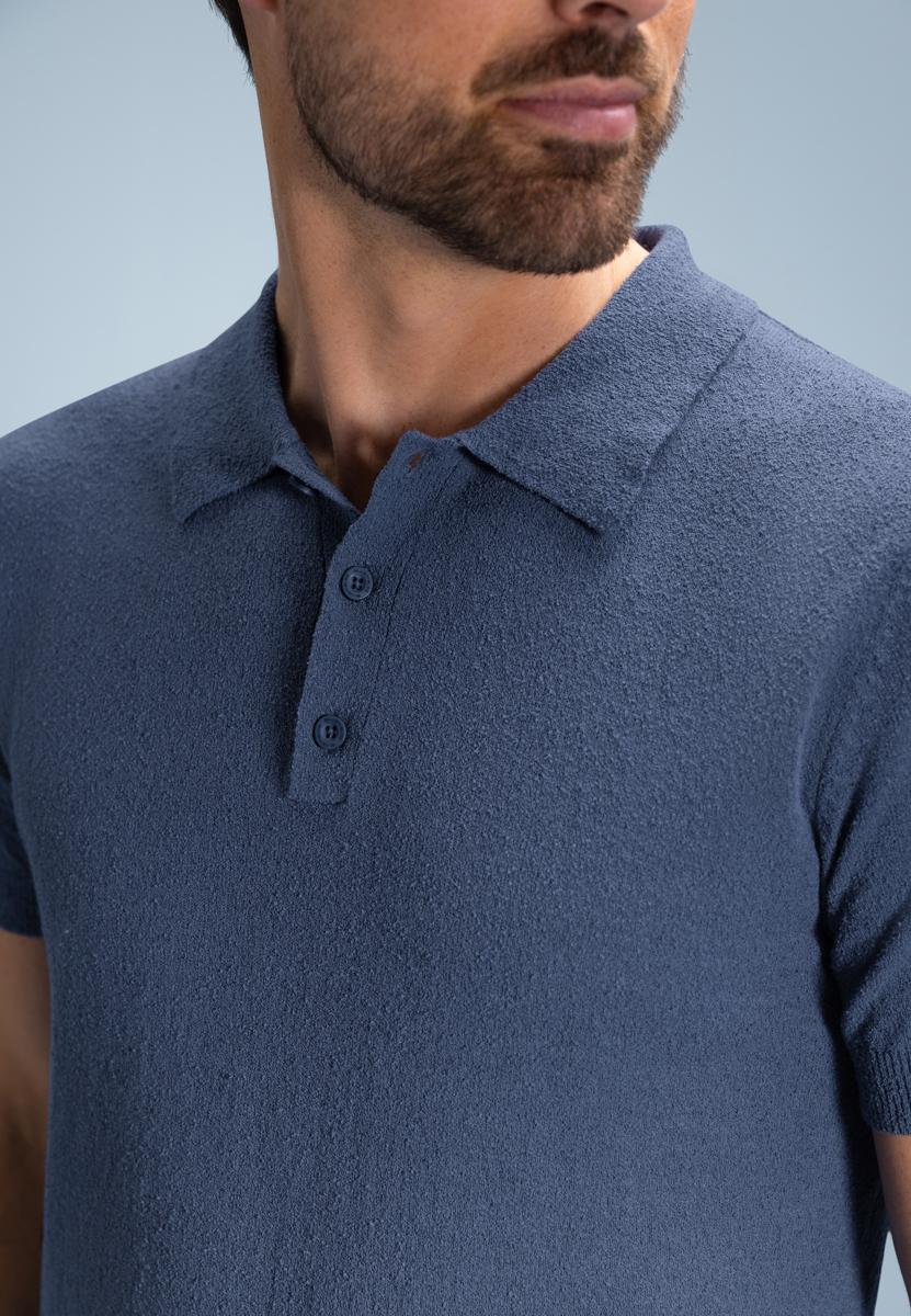 BlueFields Polo 47136058 Blauw 5