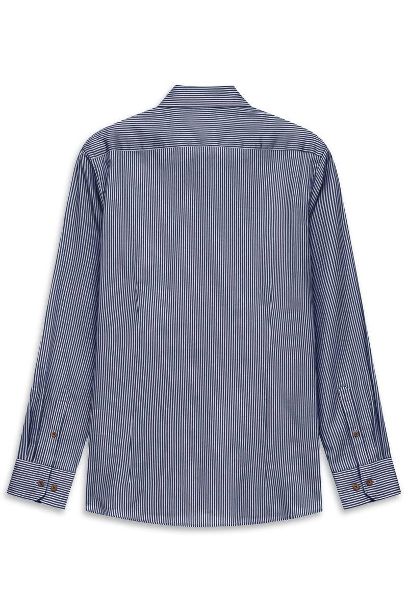 Bugatti Overhemd 18507E 9350 Blauw 2