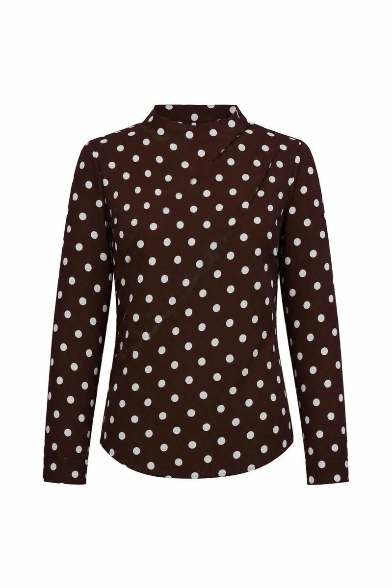 Studio Anneloes Blouse Marleen top Bruin 1