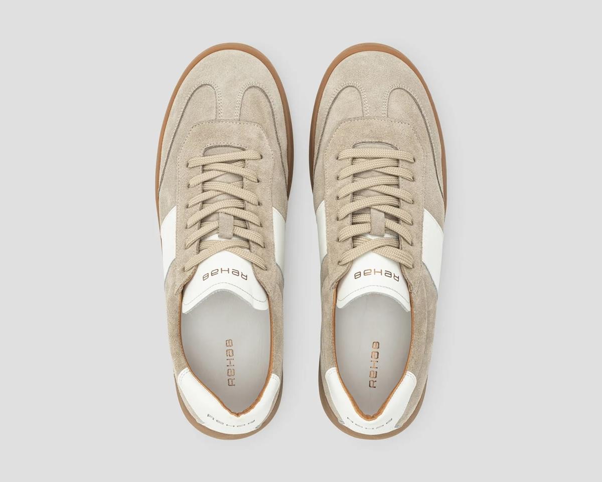 REHAB Sneakers Zack Sue Lthr Beige 3
