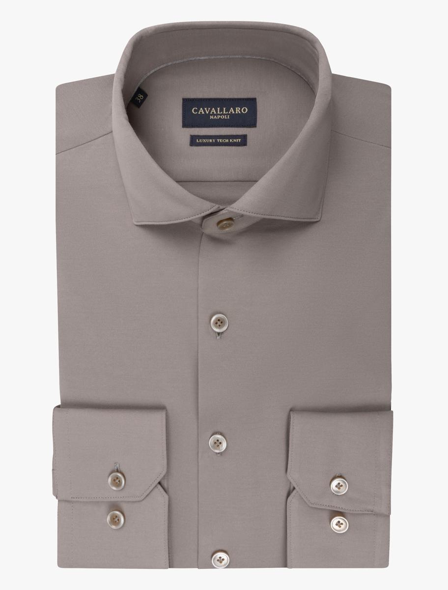 Cavallaro Overhemd Compattio Taupe 2