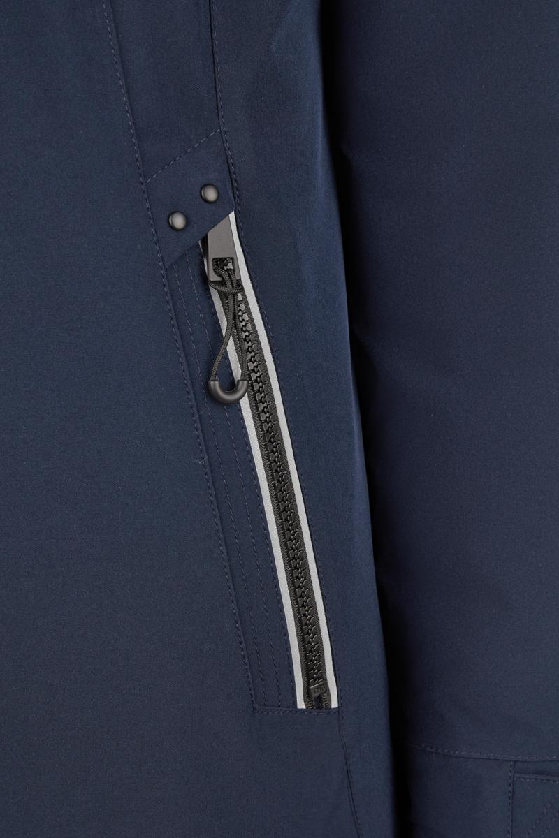 Barbara Lebek Jas 30720052 Blauw 3