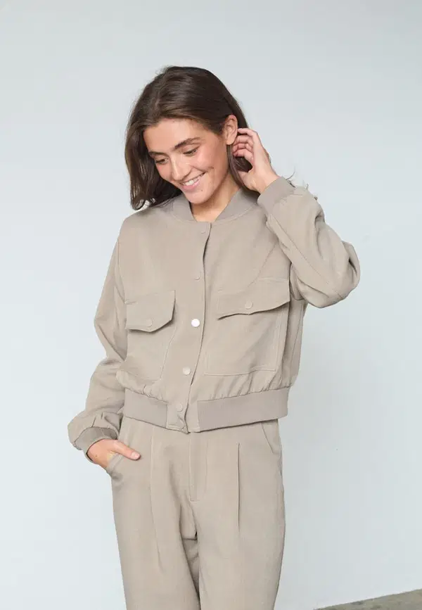 Sisters Point Blazer Garwin-Ja20 Beige 1