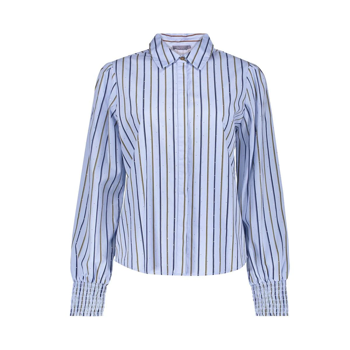 Geisha Blouse 63566-21 Blauw 1