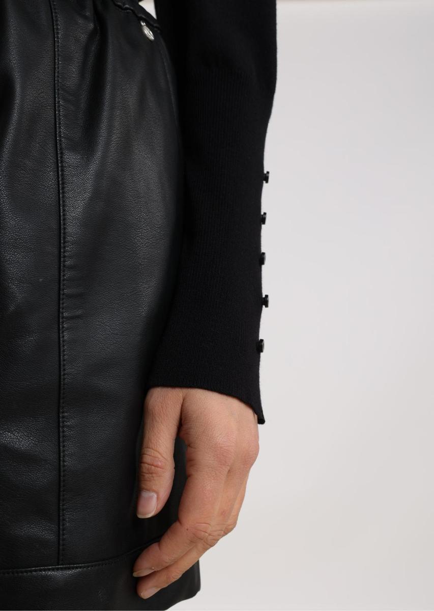 NUKUS Trui Silvi Zwart 5