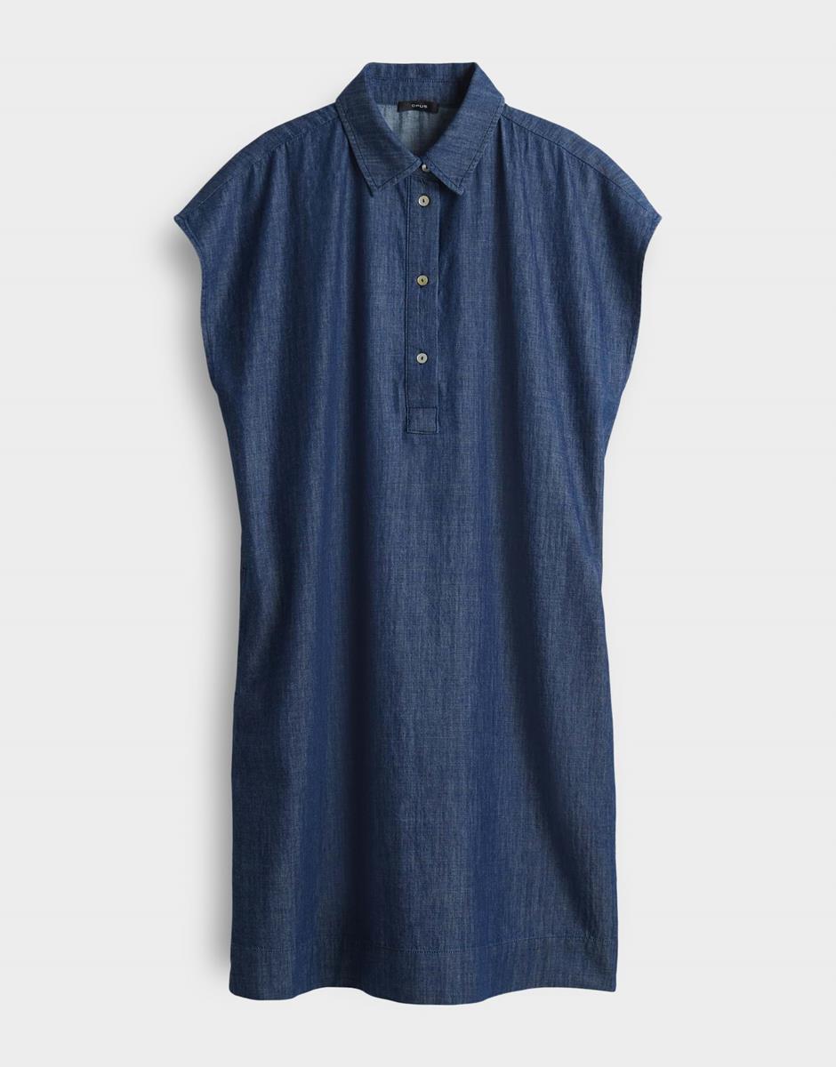 OPUS Jurk Wellja Blauw 2