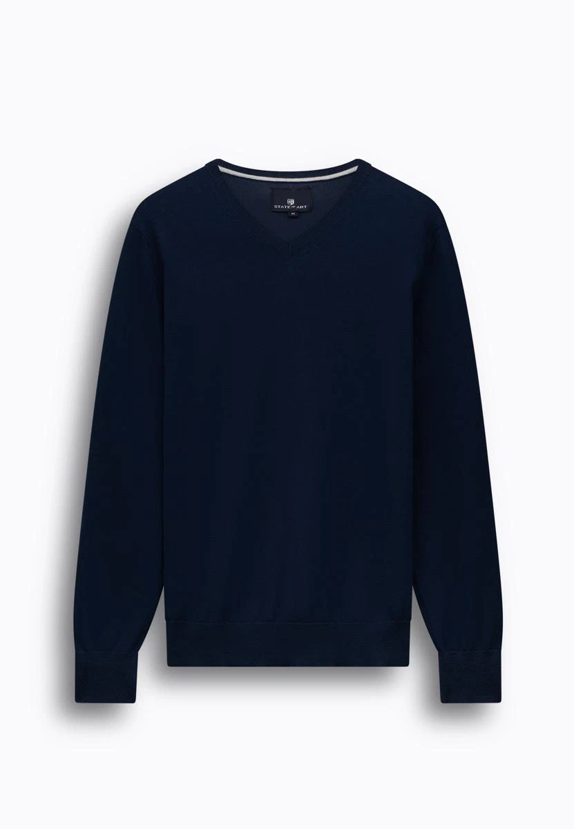 State of Art Trui 121-16120 Blauw 2