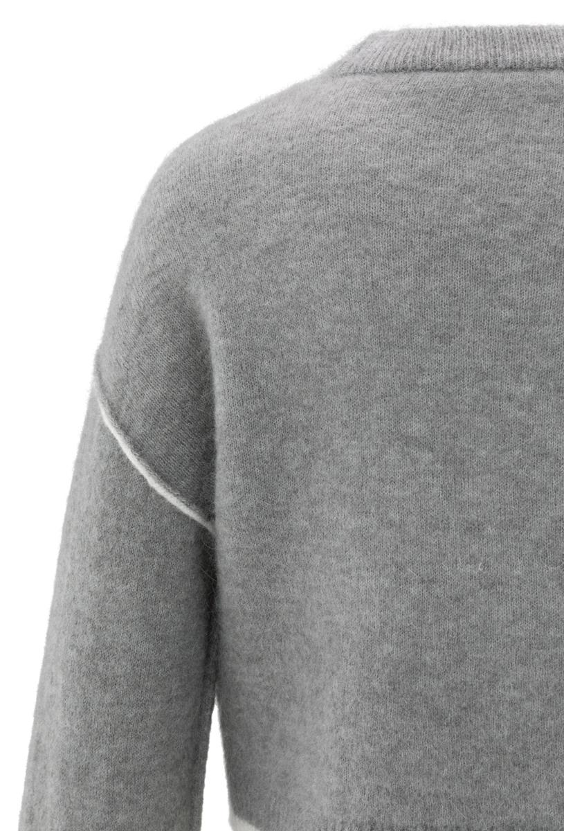 YAYA Trui 01-000519-510 Taupe 4