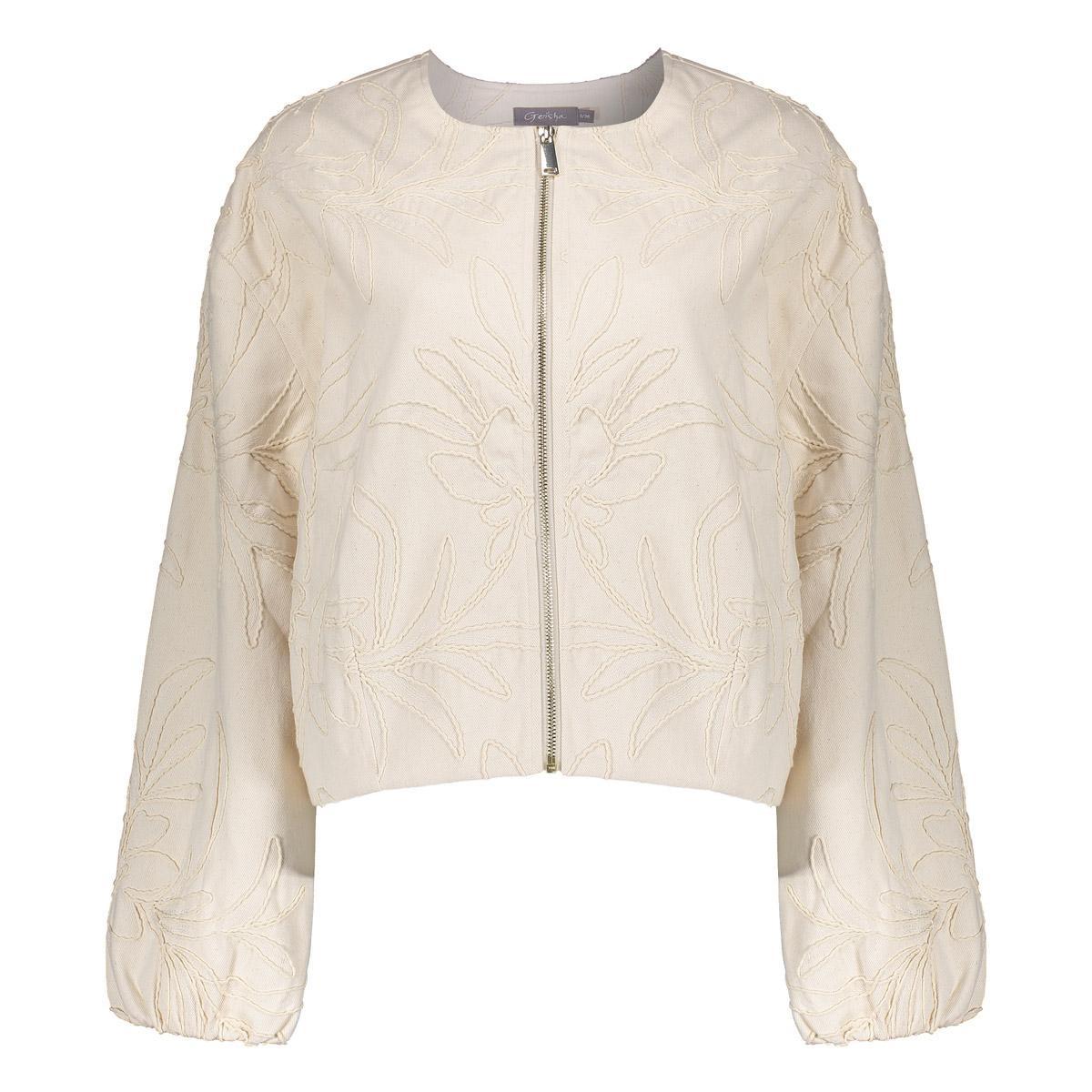 Geisha Blazer 65022-10 Off-White 2