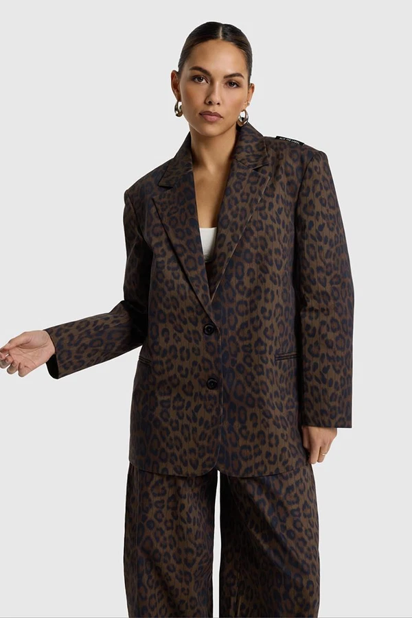 Alix The Label Blazer 2609433870 Bruin 1