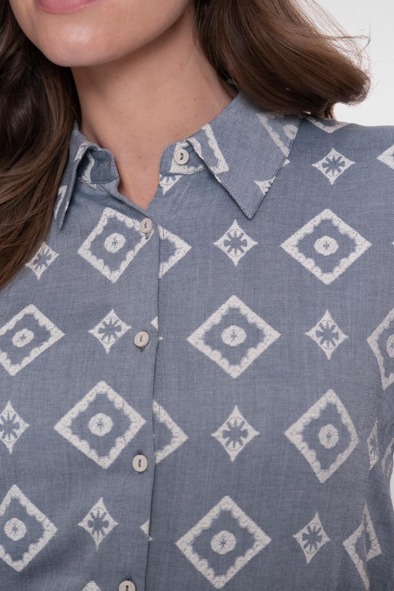 Geisha Blouse 63268-20 Blauw 5