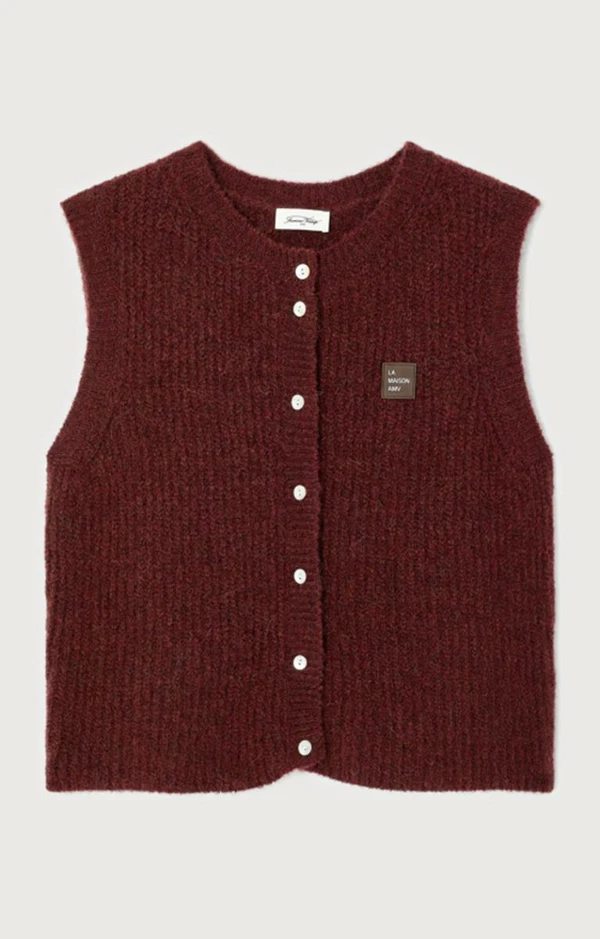 American Vintage Vest East Rood 1