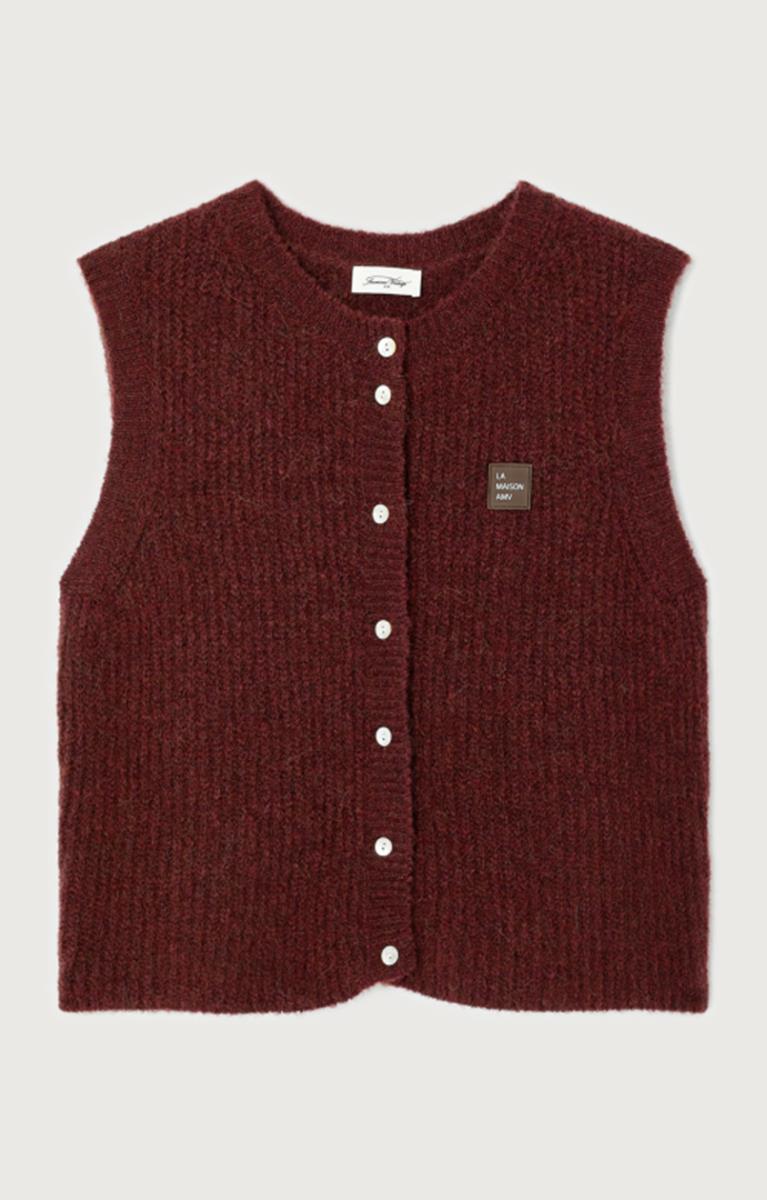 American Vintage Vest East Rood 1