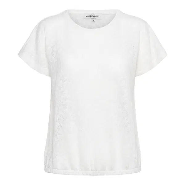 &Co Woman T-Shirt TO363 Off-White 1