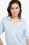 YAYA Trui 01-000569-603 Blauw 5