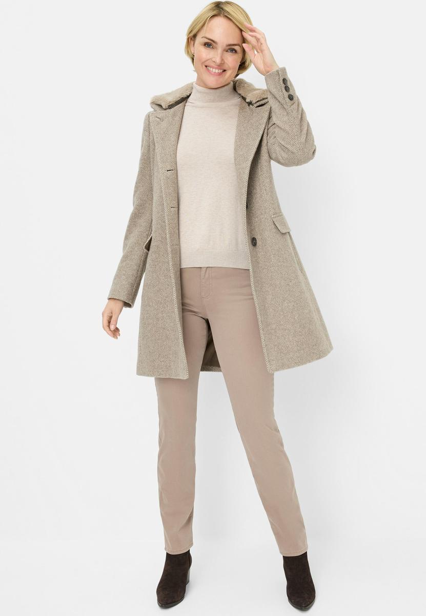 Fuchs Schmitt Mantel 651029646 Off-White 5