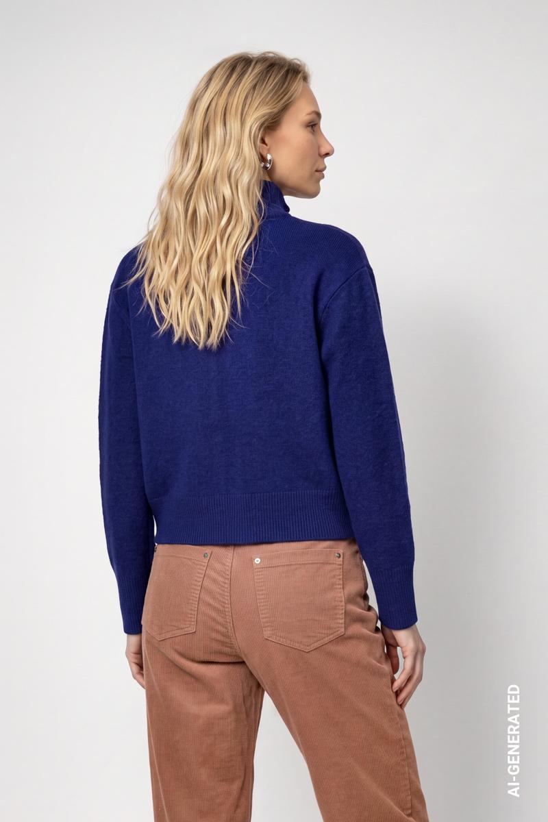Monari Vest 810603 Blauw 4