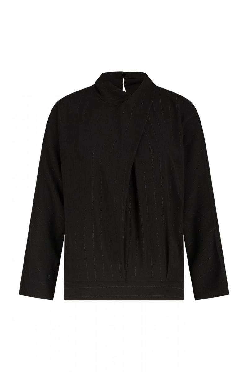 Label DOT Blouse 2525005 Zwart 2