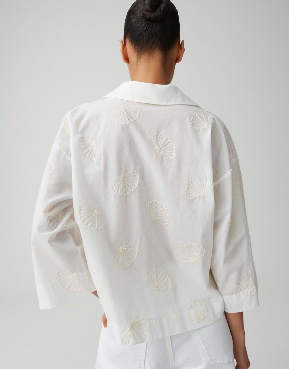 OPUS Blouse Famoni Off-White 3