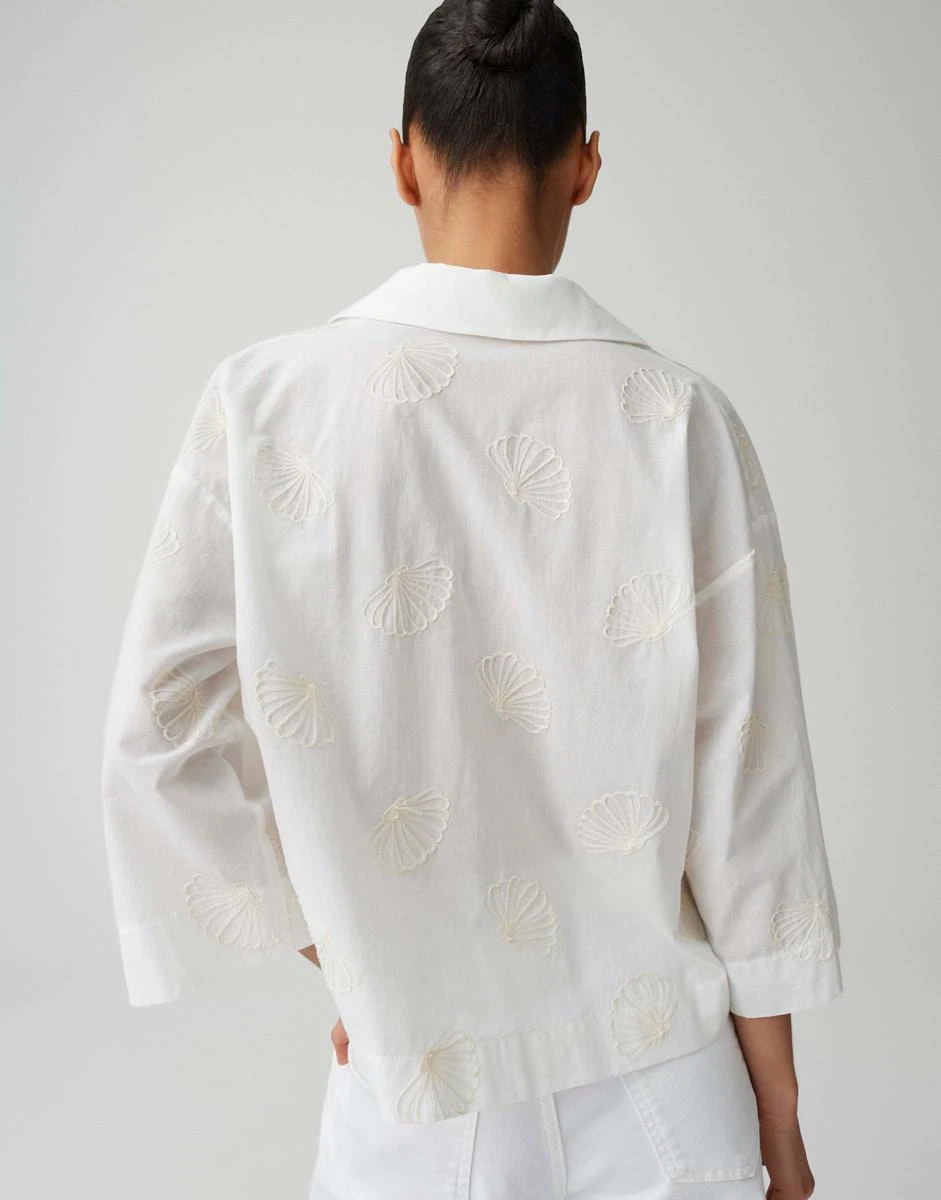 OPUS Blouse Famoni Off-White 3