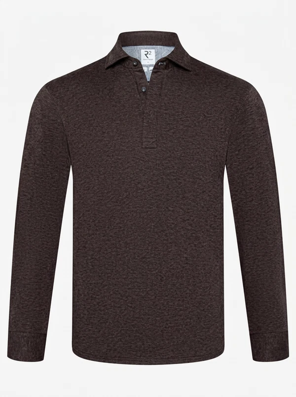 R2 Amsterdam Polo 134.SHIRTPOLO.003 Bruin 1