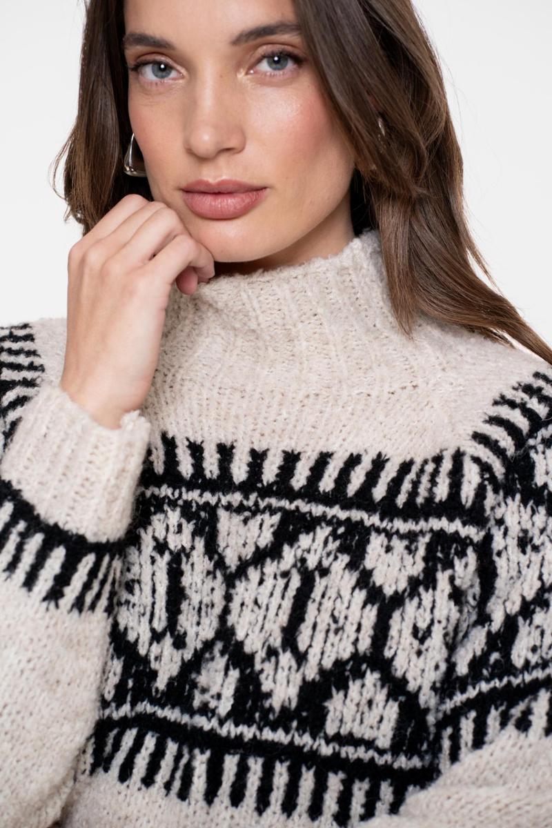 Geisha Trui 54581-70 Beige 4