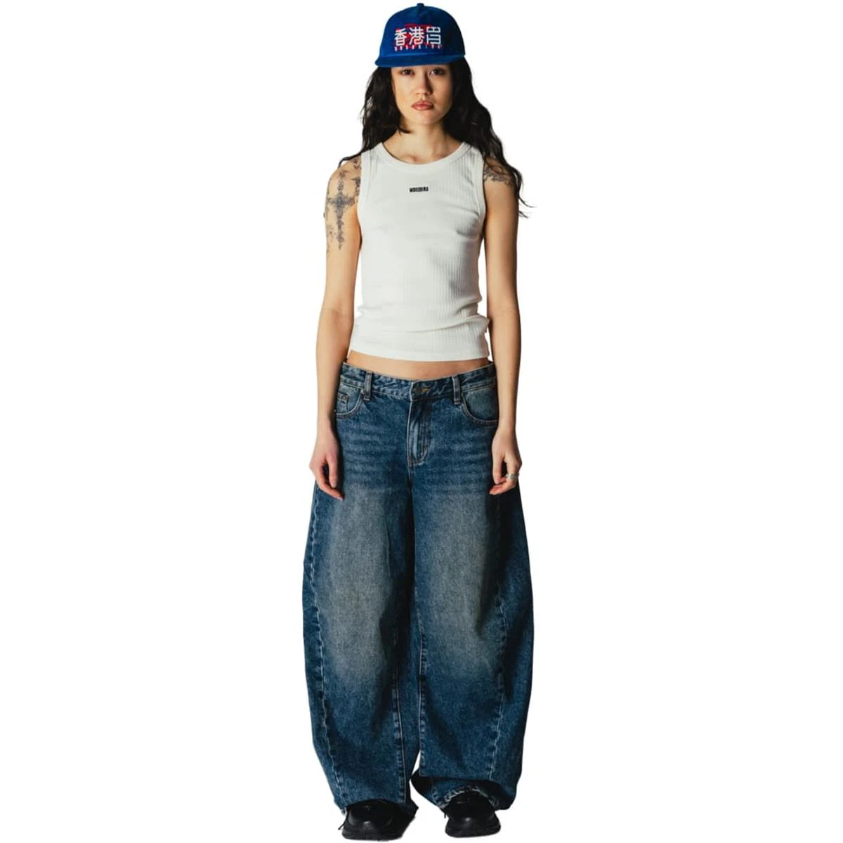 WOODBIRD Top Dee Off-White 1
