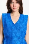 POM Amsterdam Gilet SP9540 Blauw 4
