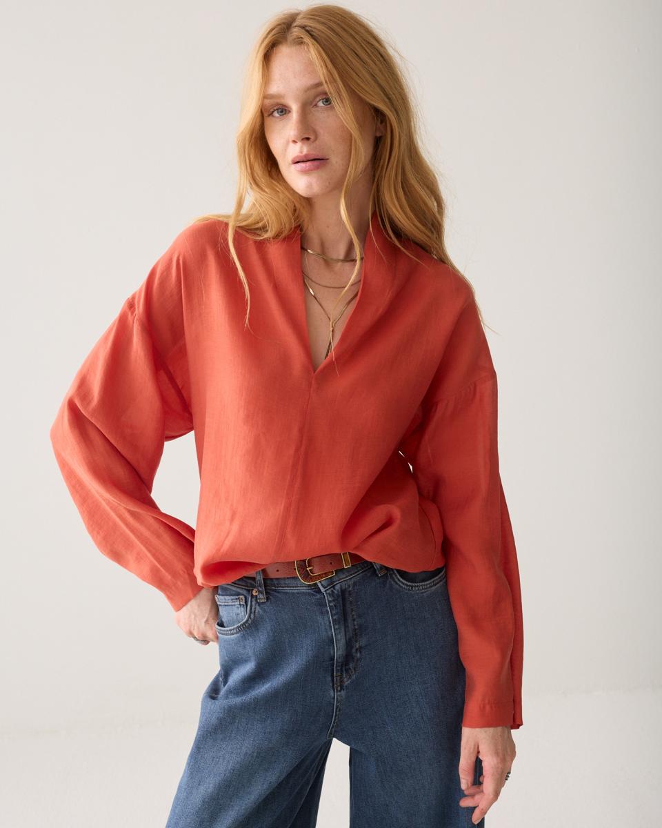 Summum Blouse 2s3528-12492 Oranje 1