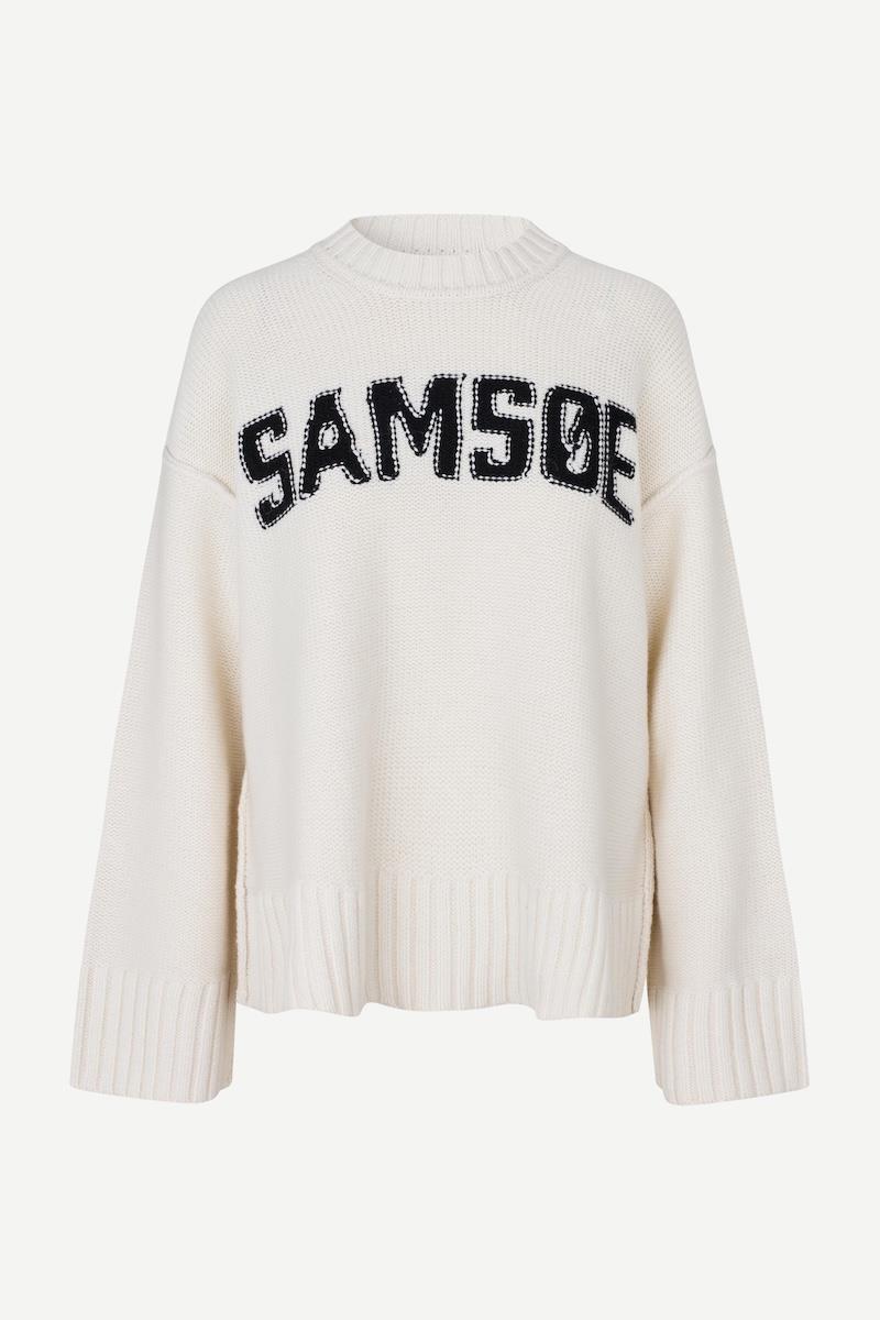 Samsøe Samsøe Trui Sakeiku Off-White 2