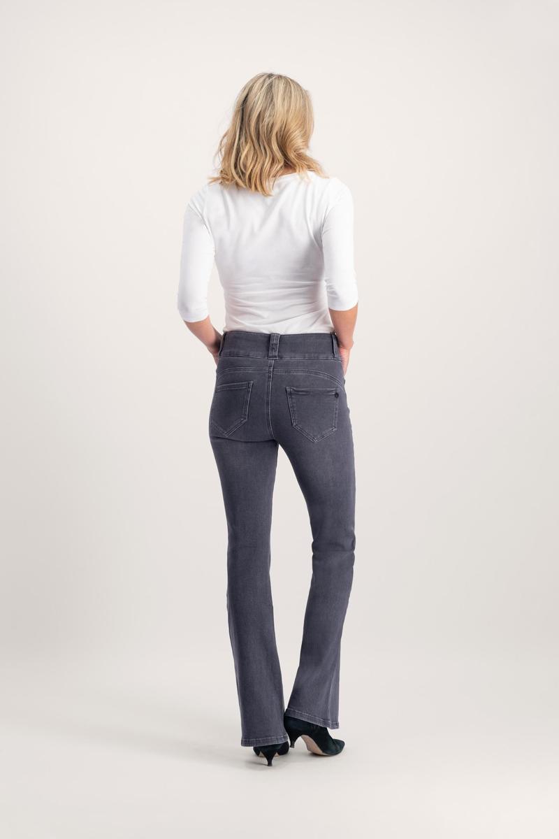 Florèz Florèz Jeans Bodine Flared Grijs 4