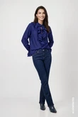 Monari Blouse 810223 Blauw 6