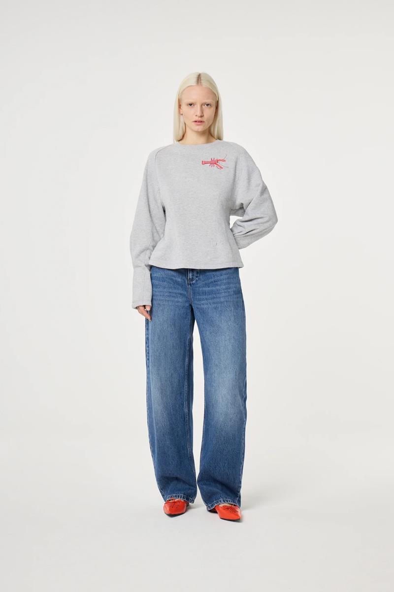 Fabienne Chapot Sweater Dhelia Grijs 1