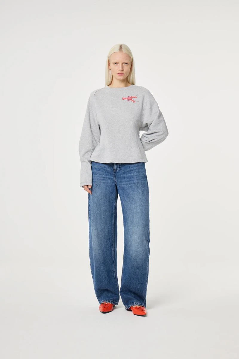 Fabienne Chapot Sweater Dhelia Grijs 1
