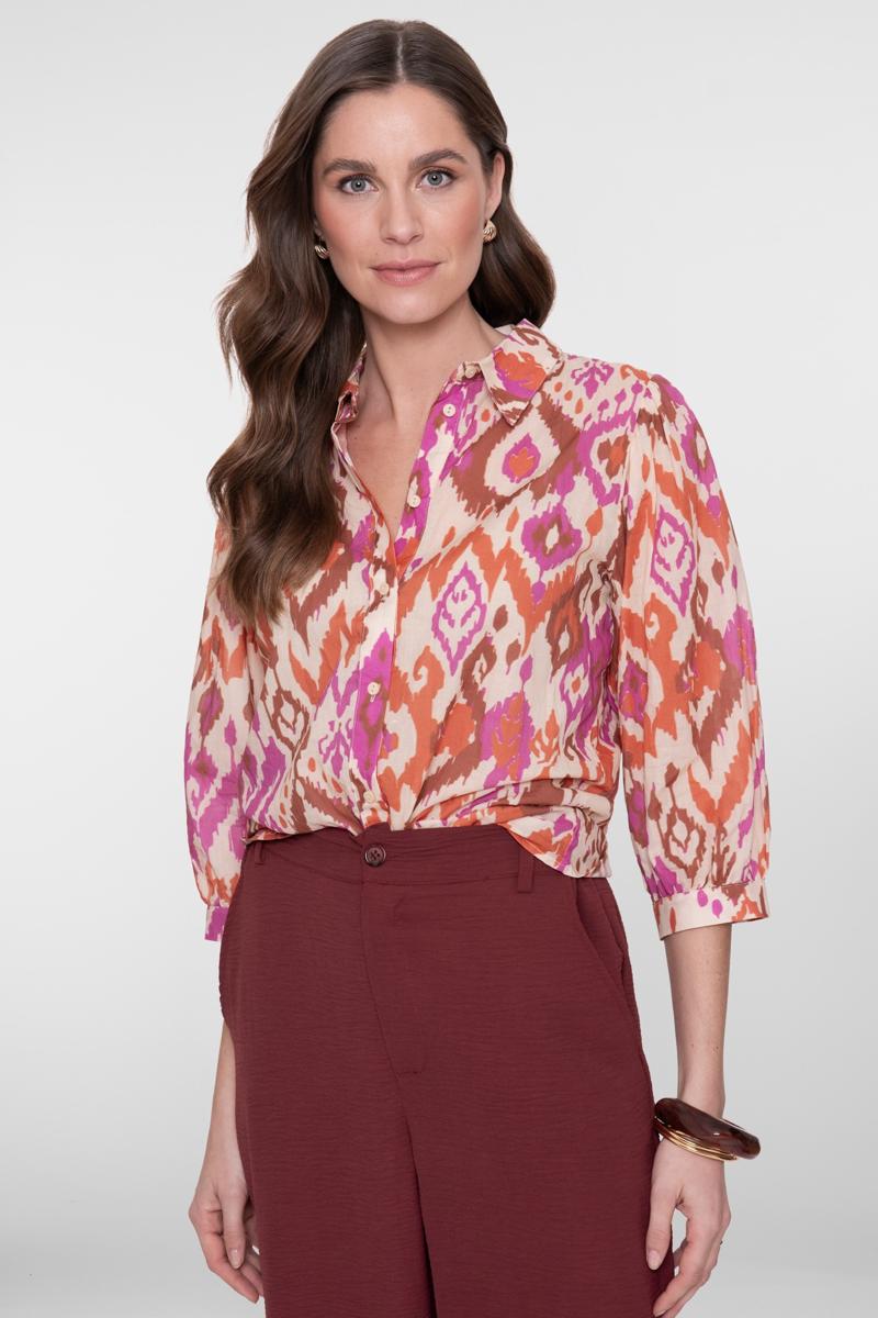Geisha Blouse 63207-20 Oranje 4