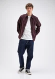 Butcher of Blue Overshirt M2624009 Paars 4