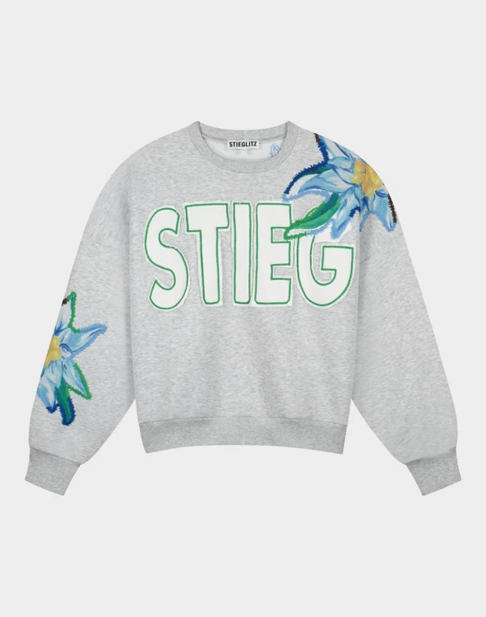 Stieglitz Sweater Eliza Grijs 2
