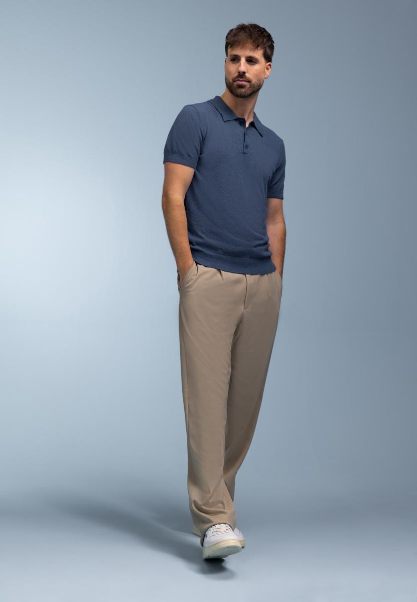 BlueFields Polo 47136058 Blauw 3