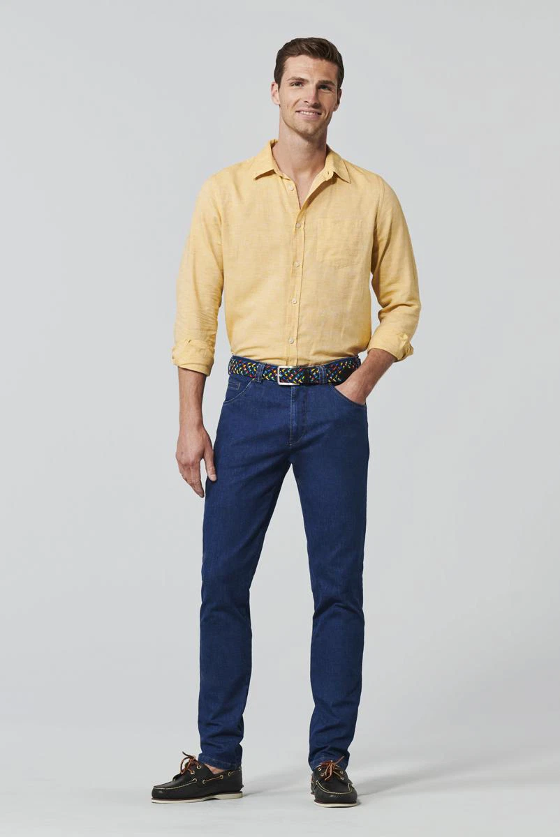 Meyer Meyer Jeans 1271412200 Blauw 5