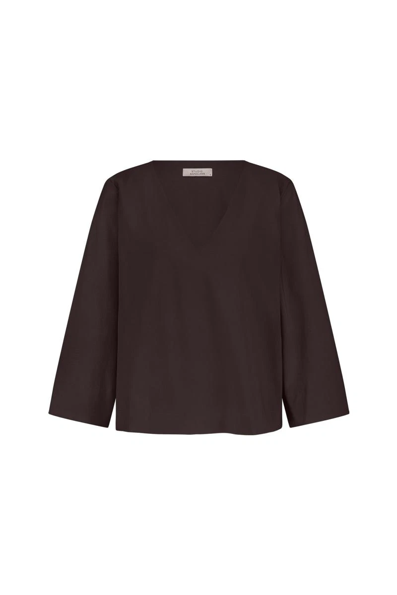 Studio Anneloes Blouse Cilou top Bruin 1